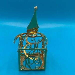 Vintage Lunt Jack-in-the-Box Ornament